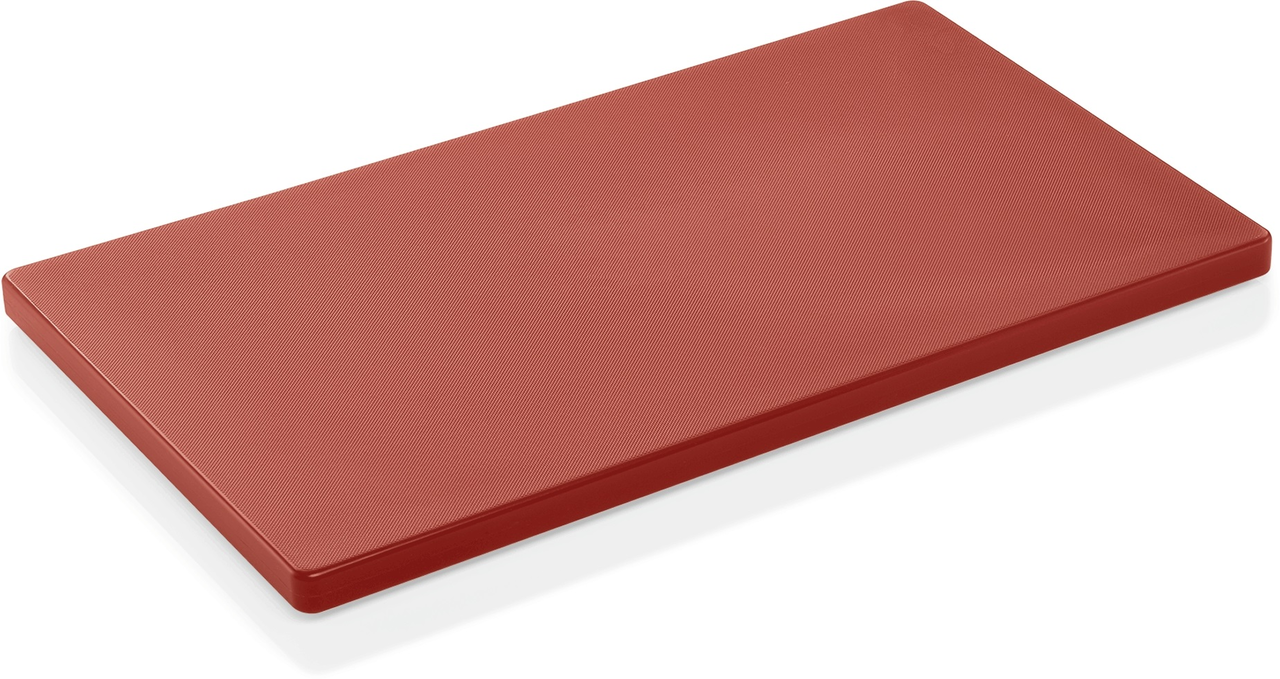 GN HACCP Schneidbrett, 1/1, rot, Polypropylen