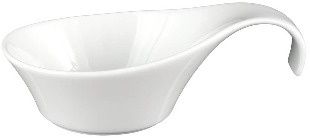 Seltmann Partylöffel -Savoy- weiss rund modern - Dekor: 3