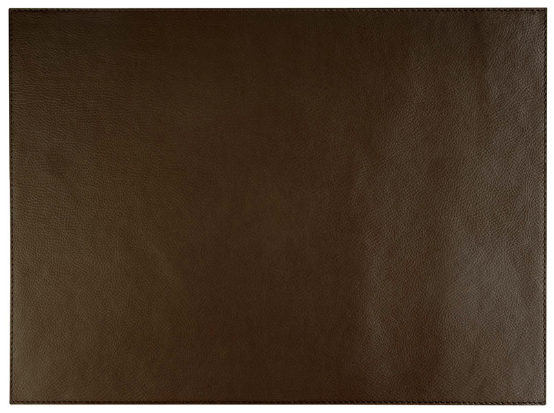 Tischset -KUNSTLEDER- 45 x 32,5 cm , Braun