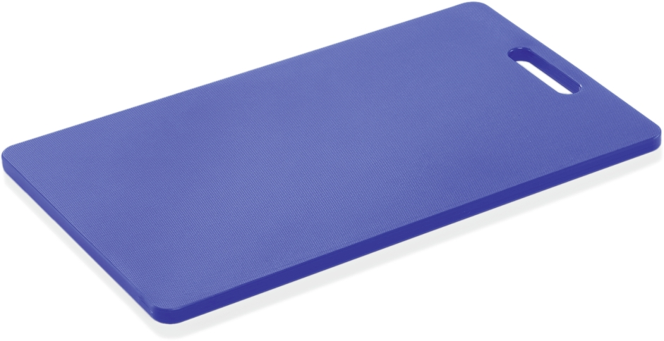 HACCP Schneidbrett, 40 x 25 x 1,2 cm, blau, Polypropylen