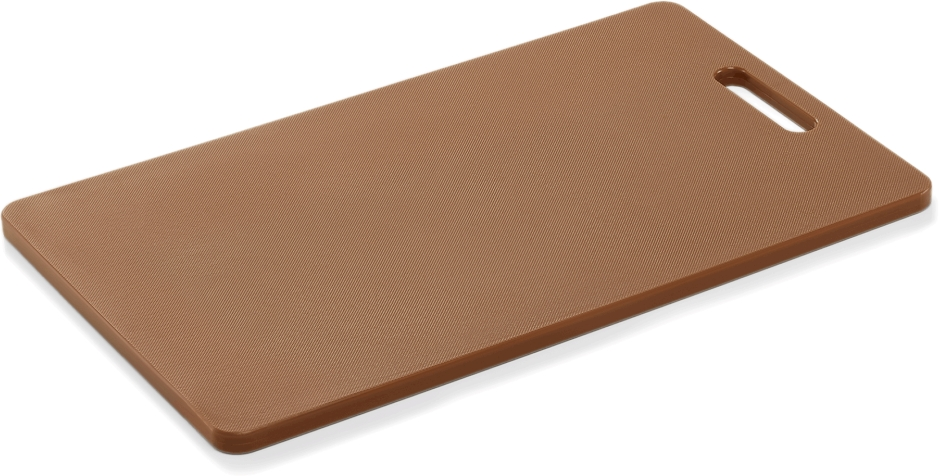 HACCP Schneidbrett, 40 x 25 x 1,2 cm, braun, Polypropylen